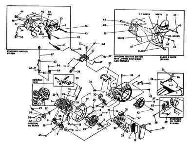 Engine Diagram and Parts List for 9802-0-MC  Briggs and Stratton Generator